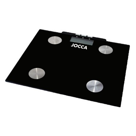 BALANCA DE CASA DE BANHO JOCCA ATÉ 150KG MEDE A PORCENTAGEM