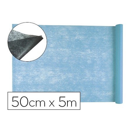 TECIDO SEM TECER LIDERPAPEL 25 G/M2 ROLO DE 5 MT CELESTE