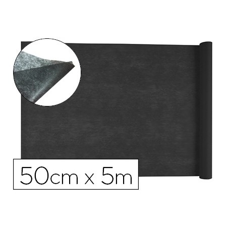 TECIDO SEM TECER LIDERPAPEL 25 G/M2 ROLO DE 5 MT PRETO