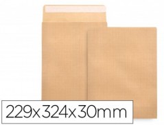 ENVELOPE LIDERPAPEL BOLSA FOLE KRAFT 229X324X30MM COM ABA EM
