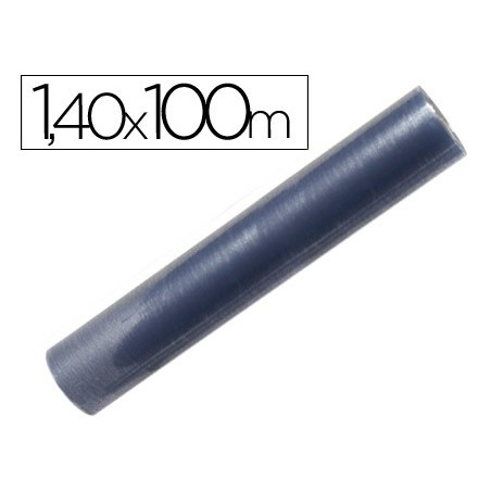 ROLO PLASTICO FORRA LIVROS, 1,40 MT X 100 MT. 80 MICRAS