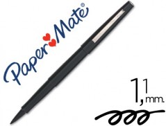12un MARCADOR PAPER MATE FUTURA NYLON 3101-1 PRETO