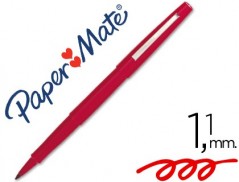 12un MARCADOR PAPER MATE FUTURA NYLON 3102-1 VERMELHO