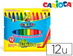 MARCADOR JUMBO CARIOCA 12 UNIDADES
