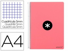 CADERNO ESPIRAL LIDERPAPEL A4 ANTARTIK CAPA DURA 80F 100 GR
