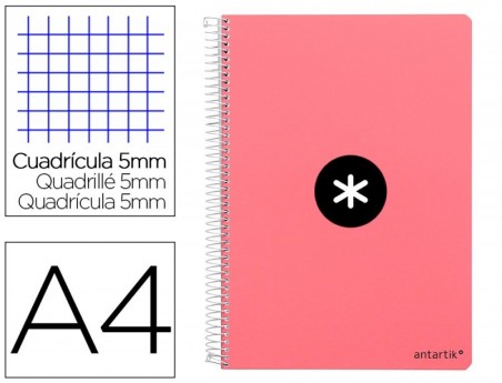 CADERNO ESPIRAL LIDERPAPEL A4 ANTARTIK CAPA DURA 80F 100 GR