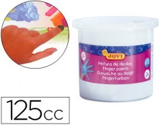 5un ESTOJO JOVI PINTURA A DEDOS 125 CC BRANCO OPACO