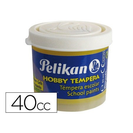6un GUACHE HOBBY PELIKAN 40 CC AMARELO