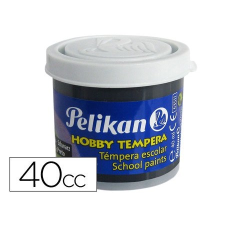 6un GUACHE HOBBY PELIKAN 40 CC PRETO