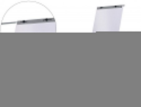 QUADRO BRANCO ROCADA COM TRIPE PARA CONFERENCIAS MAGNETICA L