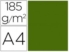 25un CARTOLINA GUARRO VERDE SAFARI 50X65 CM 185 GR