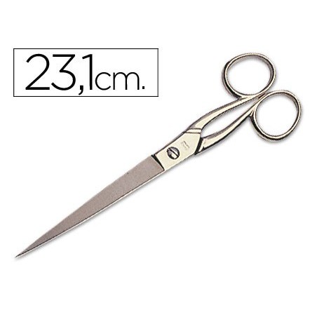 TESOURA PARA ESCRITORIO, EM ACO INOXIDAVEL 9'' (231 MM)