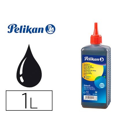 TINTA CHINA PRETA PELIKAN 1 LT