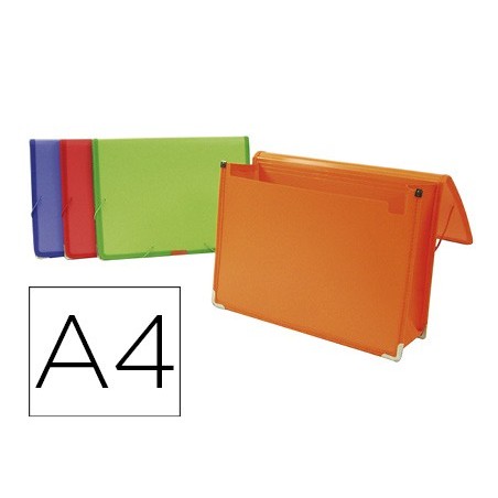 PASTA LIDERPAPEL PORTA DOCUMENTOS POLIPROPILENO DIN A4 CORES