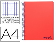 CADERNO ESPIRAL LIDERPAPEL A4 MICRO WONDER CAPA PLASTICO 120