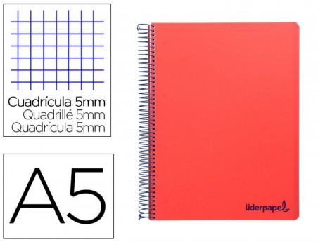 CADERNO ESPIRAL LIDERPAPEL A5 MICRO WONDER CAPA PLASTICO 120