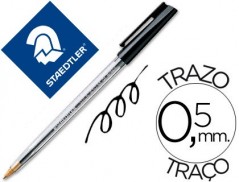 50un ESFEROGRAFICA STAEDTLER STICK PRETA