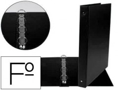 PASTA LIDERPAPEL 4 ANEIS 25 MM REDODAS PLASTICO FOLIO COR PR