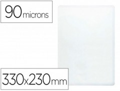 BOLSA CATALOGO Q-CONNECT FOLIO 90 MICRONS PVC TRANSPARENTE