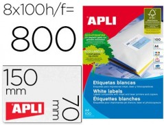 ETIQUETAS APLI ADH. 105X70 CAJA CON 100 H. DIN A-4 800 ET