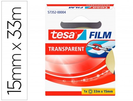 FITA ADESIVA TESA PRACTIC 33 MT X 15 MM