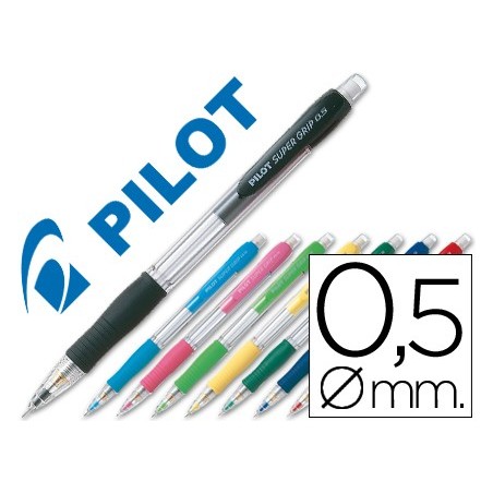 LAPISEIRA PILOT SUPER GRIP 0,5MM -UNIDADE