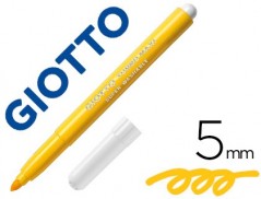 MARCADOR GIOTTO TURBO AMARELO GROSSA MAXI LAVAVEL COM PONTA