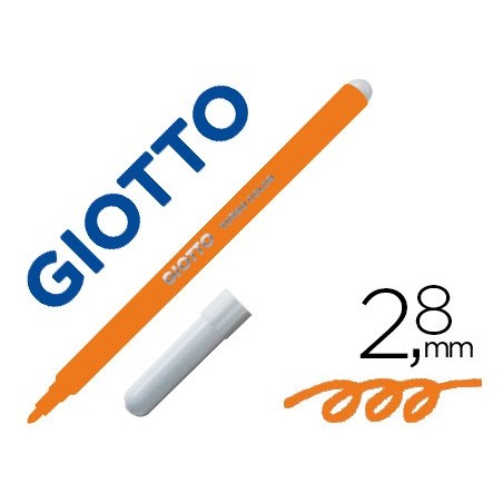 MARCADOR GIOTTO TURBO LARANJA FINA COLOR LAVAVEL COM PONTA