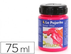 PINTURA LATEX LA PAJARITA F-04 MAGENTA FLUORESCENTE 75ML