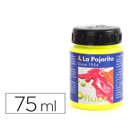 PINTURA LATEX LA PAJARITA F-01 AMARELO CANARIO 75ML