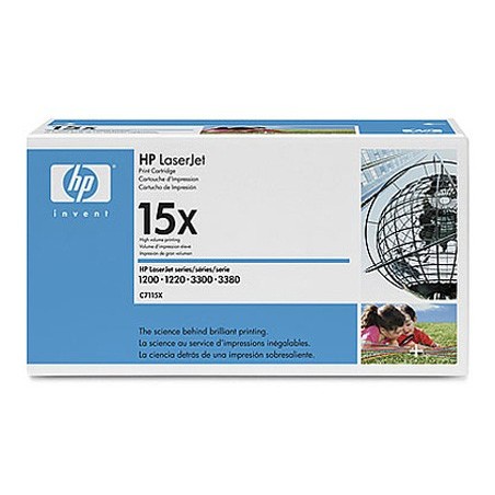 TONER LASER HP C7115X PRETO