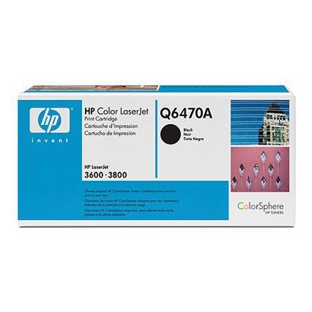 TONER HP LASERJET COR 3600/ 3800 PRETO -MAIS DE 6.000 PAG