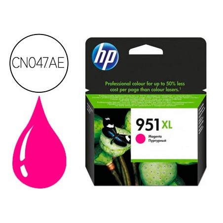 TINTEIRO HP 951 XL MAGENTA CN047AE CAPACIDADE 1500 PAG