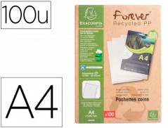BOLSA DOSSIER EXACOMPTA RECICLADO POLIPROPILENO 120 MICRONS