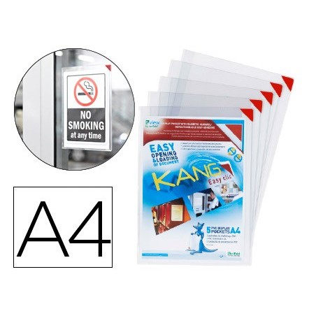 BOLSA DE APRESENTACAO TARIFOLD PORTA CATALOGOS ADESIVA COM 5