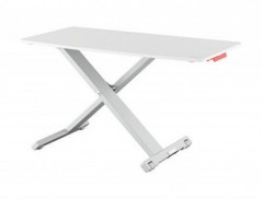 MESA DE ESCRITORIO LEITZ ERGO COSY COR CINZA