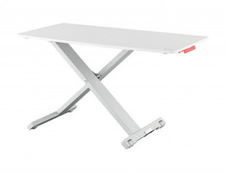 MESA DE ESCRITORIO LEITZ ERGO COSY COR CINZA