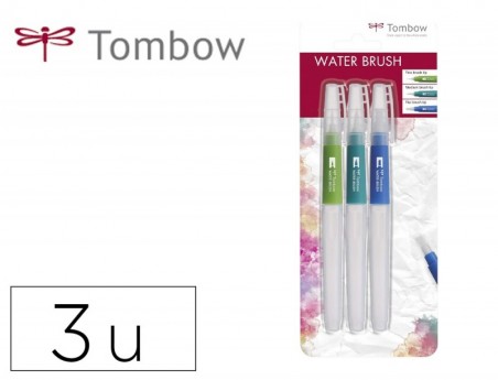 PINCEL TOMBOW WATER PINCEIS BRUSH COM DEPOSITO RECARREGAVEL
