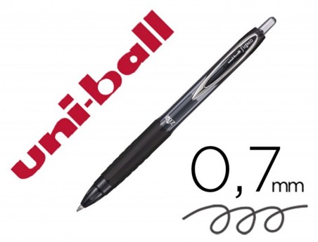 ESFEROGRAFICA UNI-BALL ROLLER NEGRO UMN-207 RETRATIL 0,7 MM