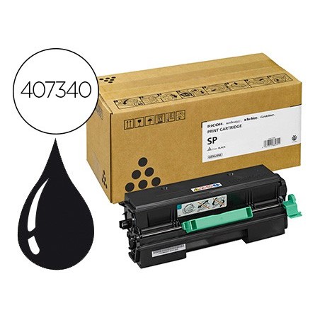 TONER RICOH AFICIO ORIGINAL SP 3600 DN / SF 3610 SDF PRETO