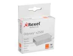 AGRAFES REXEL PARA AGRAFADOR ODYSSEY CAIXA DE 2500