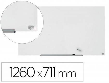 QUADRO BRANCO NOBO BRANCA 1260 X 710 MM SIN MARCO IMPRESSION