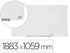 QUADRO BRANCO NOBO BRANCA 1883X1059 MM SIN MARCO IMPRESSION