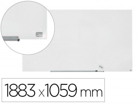 QUADRO BRANCO NOBO BRANCA 1883X1059 MM SIN MARCO IMPRESSION