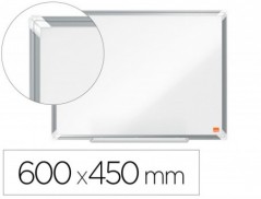 QUADRO BRANCO NOBO PREMIUM PLUS ACO LACADO MAGNETICO 600X450