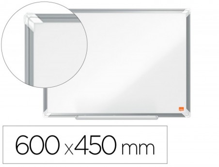QUADRO BRANCO NOBO PREMIUM PLUS ACO LACADO MAGNETICO 600X450