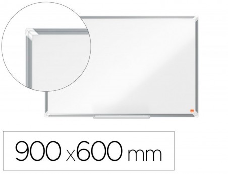 QUADRO BRANCO NOBO PREMIUM PLUS ACO LACADO MAGNETICO 900X600