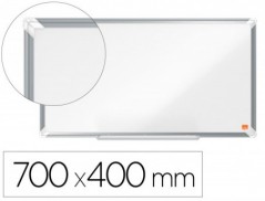 QUADRO BRANCO NOBO 71 X 40 CM PREMIUM PLUS ACO VITRIFICADO