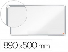 QUADRO BRANCO NOBO 89 X 50 CM PREMIUM PLUS ACO VITRIFICADO
