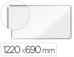 QUADRO BRANCO NOBO 122 X 69 CM PREMIUM PLUS ACO VITRIFICADO